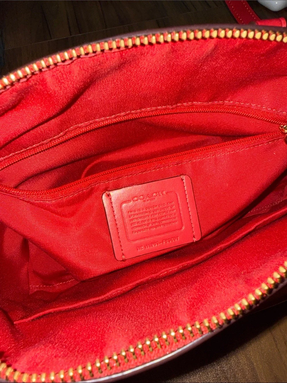 Coach Rowan Satchel signature canvas
